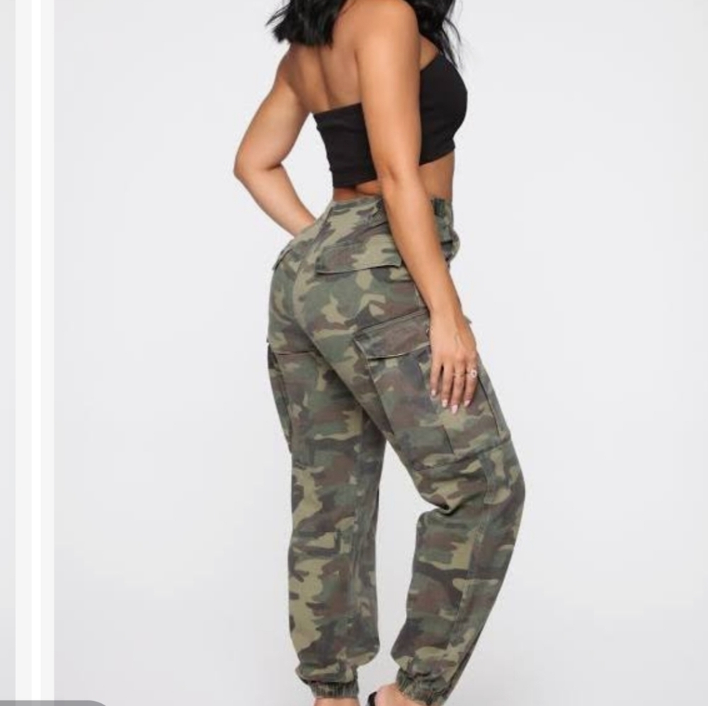 Oversized Camo Joggers